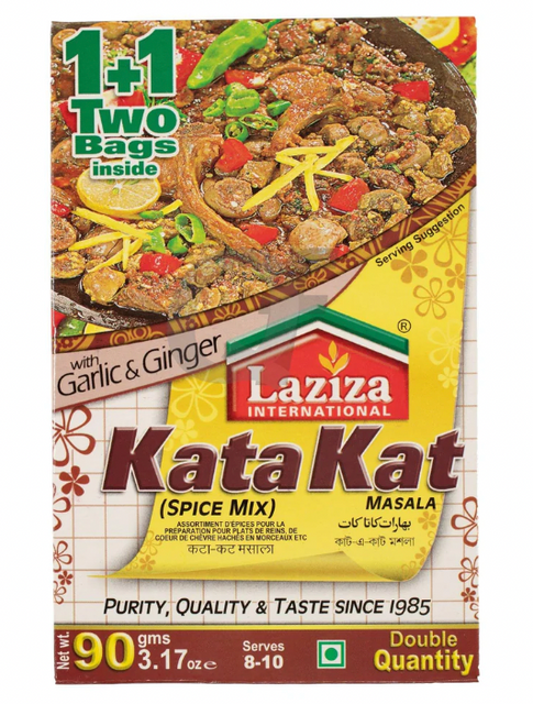 Kata Kat Recipe & Seasoning Mix Masala - Laziza - 100g