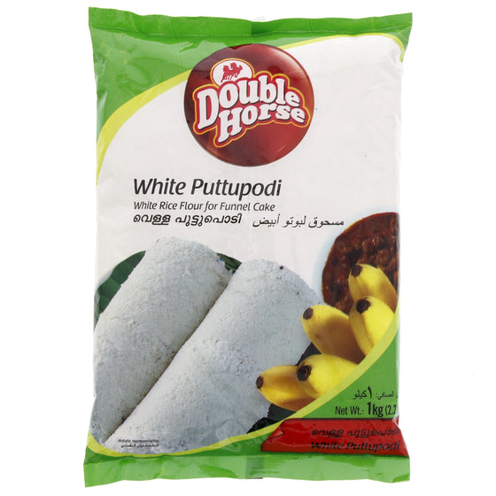 White Puttupodi - Double Horse - 1kg