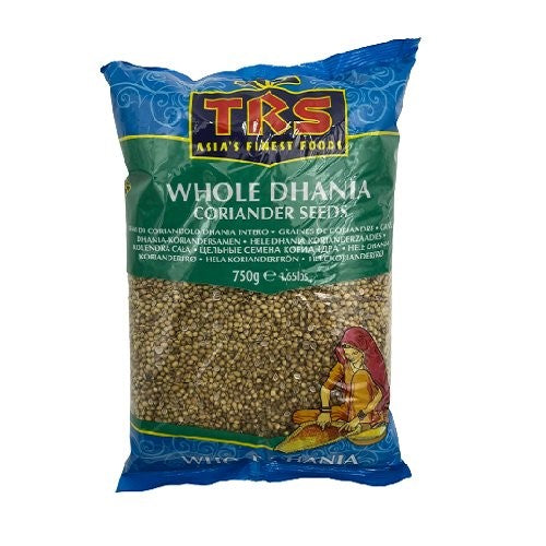 Whole Dhania Coriander Seeds - TRS - 750g