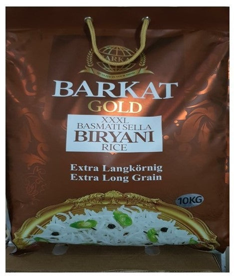 Basmati Sella Biryani Rice XXXL - Barkat - 10kg