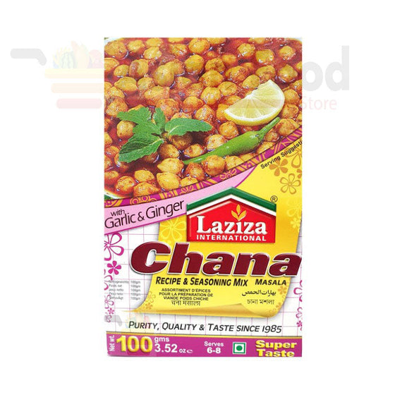 Chana Masala with Ginger & Garlic - Laziza - 100g