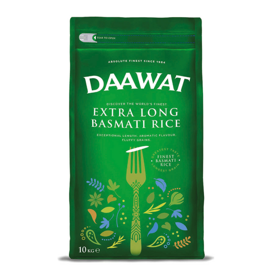 Extra Long Basmati Rice - Daawat - 10kg