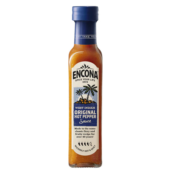 West Indian Original Hot Pepper Sauce - Encona - 142ml