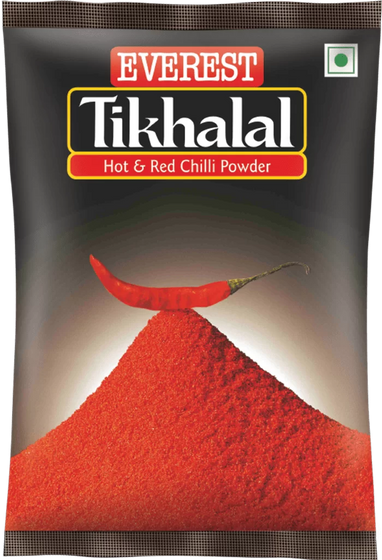Tikhalal Hot & Red Chilli Powder - Everest - 100g