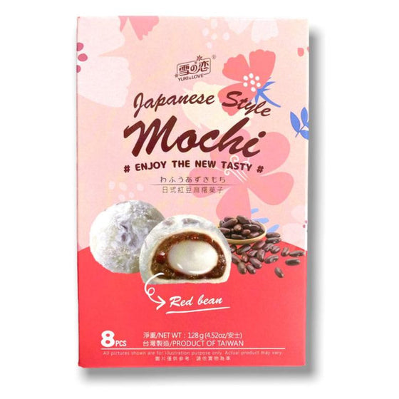Japanese Style Mochi Red Bean - Yuki & Love - 128g