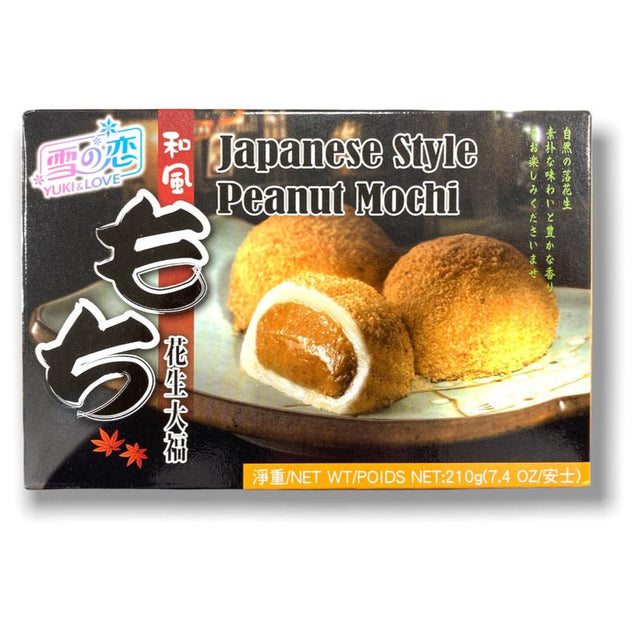 Japanese Style Peanut Mochi - Yuki & Love - 210g