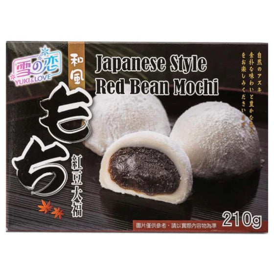 Japanese Style Red Bean Mochi - Yuki & Love - 210g