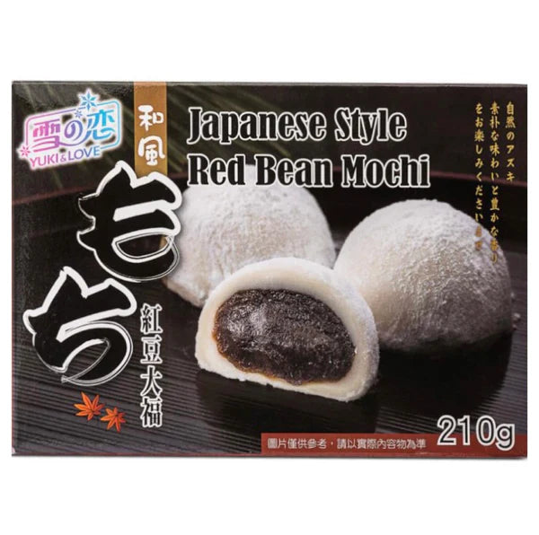 Japanese Style Red Bean Mochi - Yuki & Love - 210g