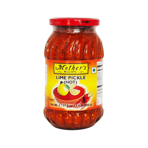 Lime Pickle(Hot) - Mother's Recipe - 500g