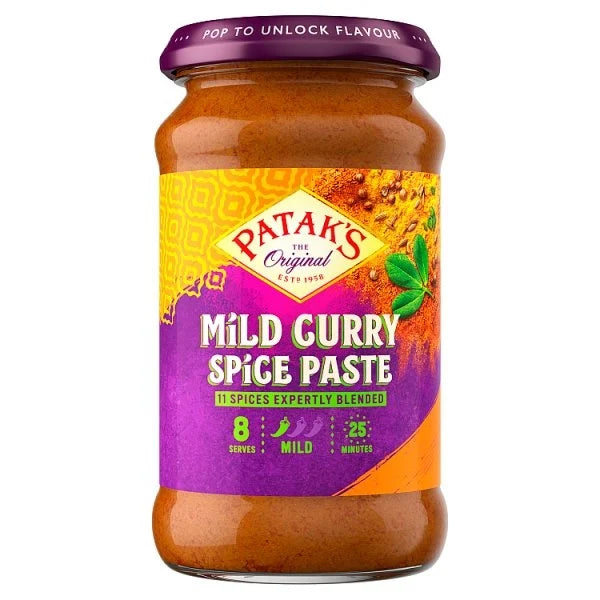 Mild Curry Paste - Patak's - 283g