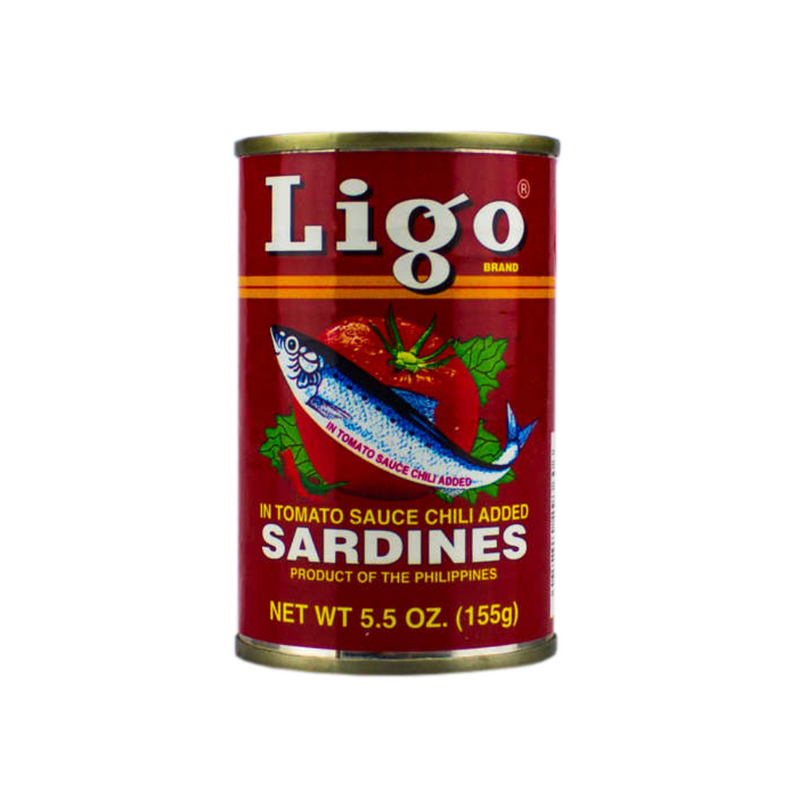 Sardines in Tomato Sauce Chilli Added - Ligo - 155g